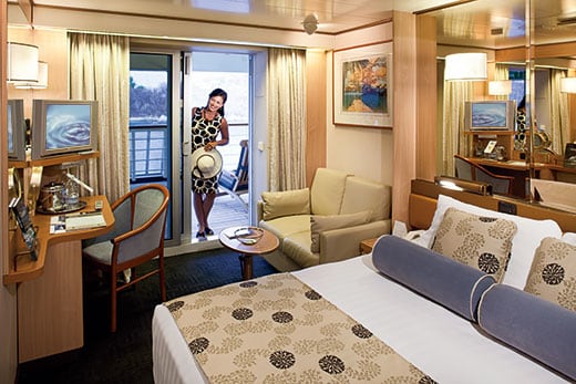 Volendam Ship - Outside Lanai (CA)