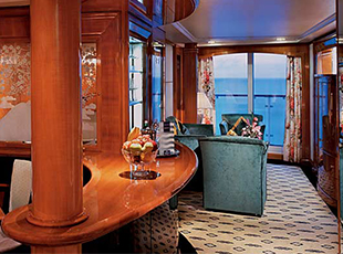 Norwegian Spirit - Aft-Facing Owners Suite with Large Balcony  (SB)