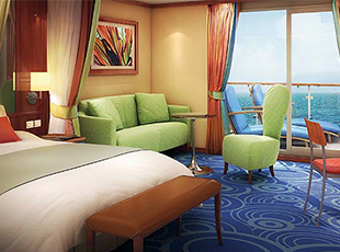 Norwegian Star - Aft-Facing Penthouse with Large Balcony (SF)