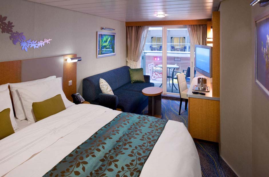 Boardwalk Manzaralı Balkonlu Kabin (1I)