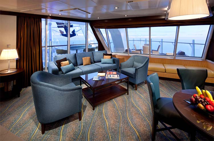 Oasis of the Seas - Ultra Geniş Aqua Theater Suit (A1)