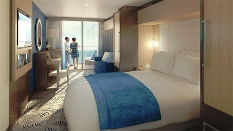 Ovation of the Seas - Balkonlu Kabin (X)