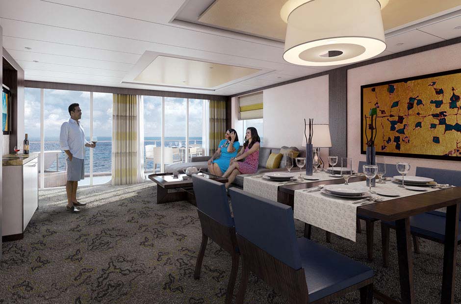 Quantum of the Seas - Owner's Loft Suit whit Balkonlu Kabin (OL)