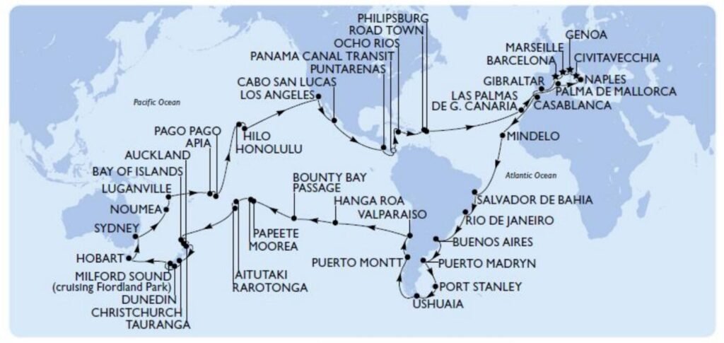 MSC Magnifica ile Dünya Gemi Turu