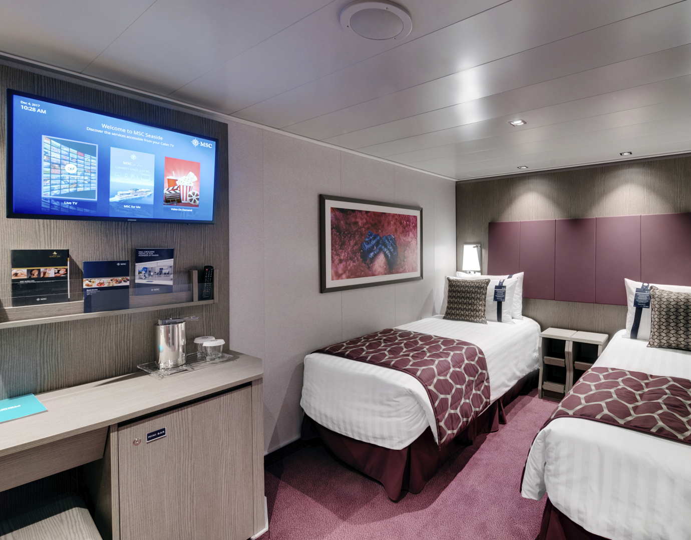 MSC Seaview - Promo İç Kabin