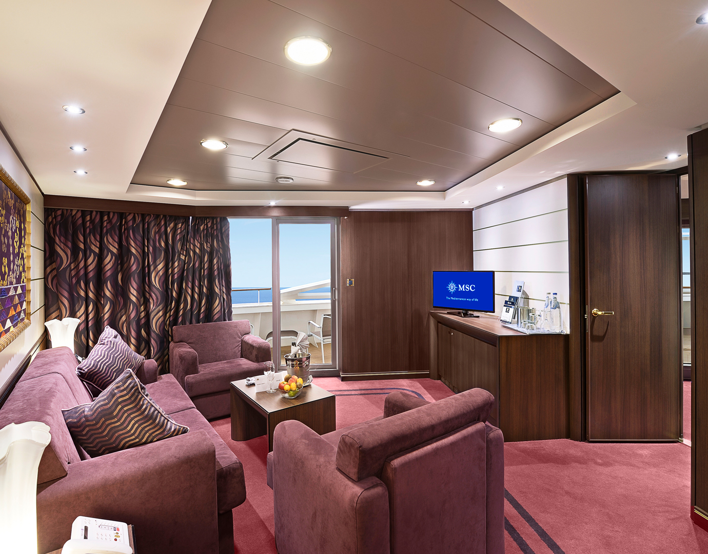 MSC Preziosa - MSC Yacht Club Deluxe Grand Suit Kabin Kat 15-16 (YCP)