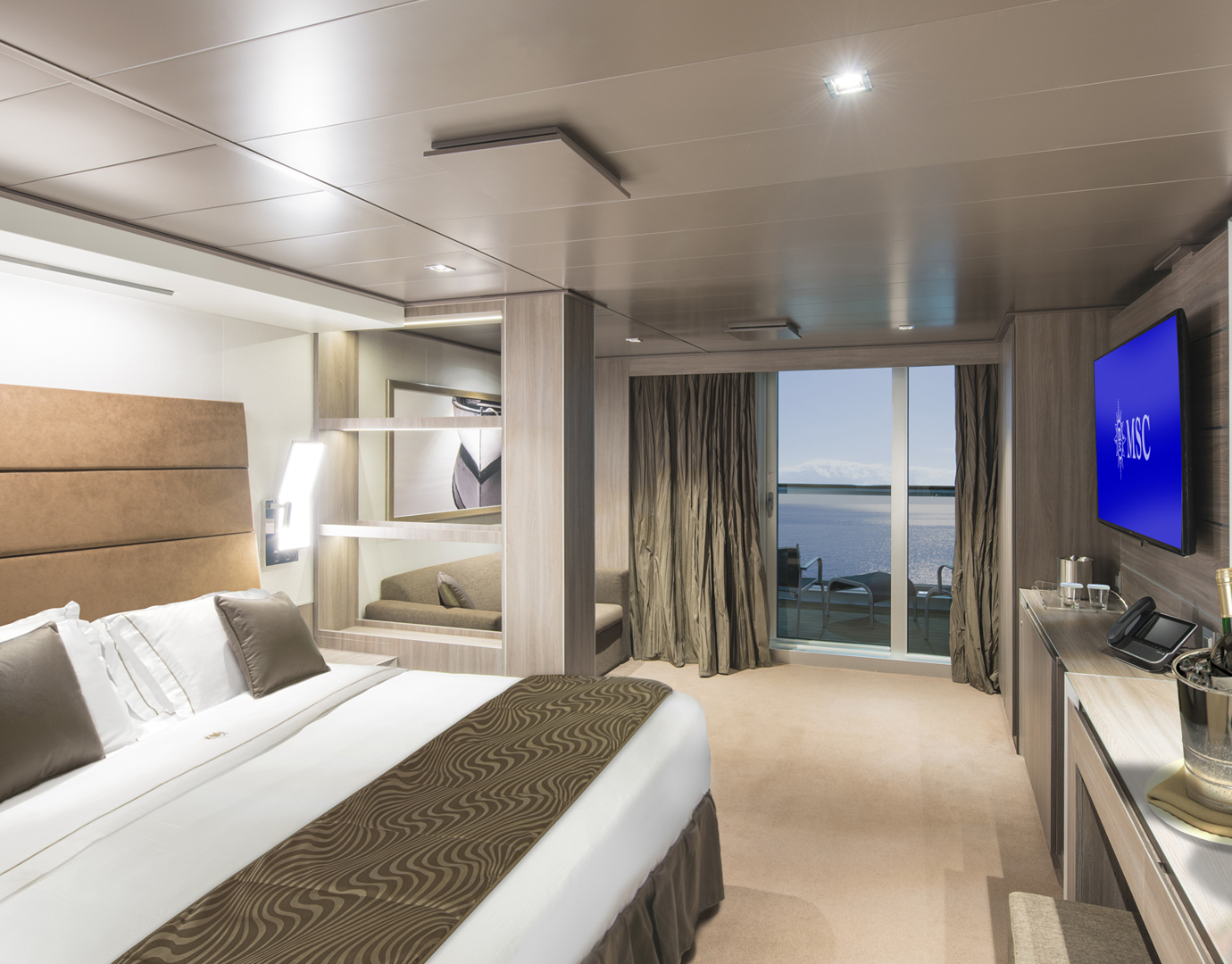 MSC Seascape - MSC Yacht Club Deluxe Grand Suit Kat 16-19 (YCP)