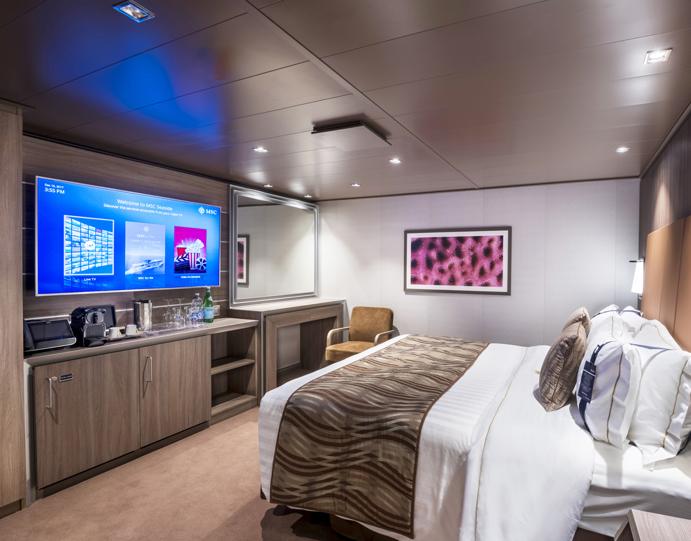 MSC Seaside - MSC Yacht Club İç Kabin Kat 16-18 (YIN)