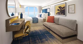 Icon of the Seas - Neighborhood Manzaralı Balkonlu Kabin 