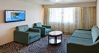 Rhapsody of the Seas - Okyanus Manzaralı Suit - Balkonsuz (VO)