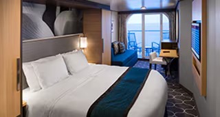 Okyanus Manzaralı Balkonlu Kabin