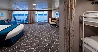 Harmony of the Seas - Ultra Geniş Balkonlu Suit Kabin (1A)