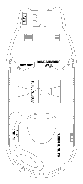 Mariner of The Seas - Deck Thirteen