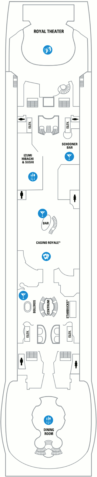 Mariner of The Seas - Deck Four