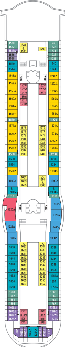 Mariner of The Seas - Deck Ten