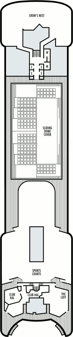 Volendam Ship - Sports Deck