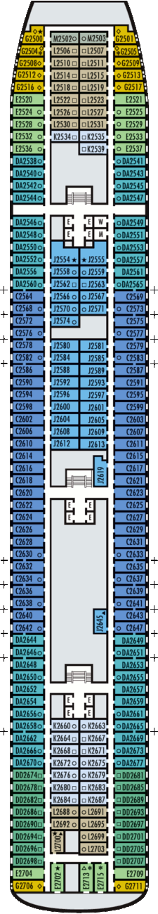 Volendam Ship - Main Deck
