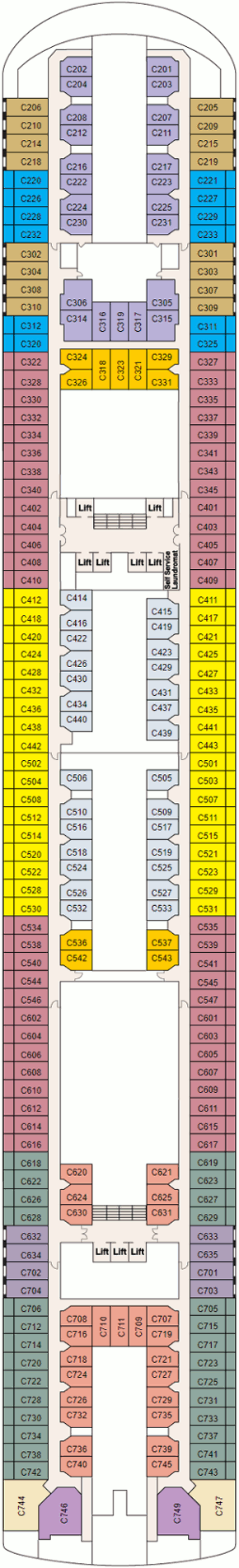 Sun Princess - Caribe Deck