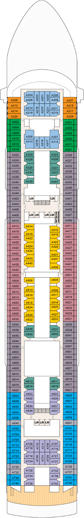 Sun Princess - Aloha Deck