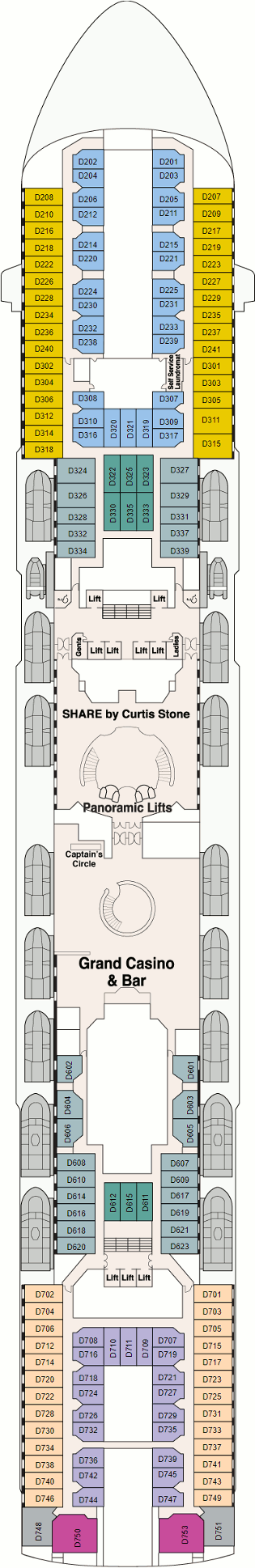 Sun Princess - Dolphin Deck