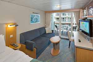 Allure of the Seas - Central Park View Stateroom with Balcony (2J)