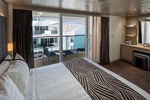 MSC World America - JUNIOR SUITE AUREA WITH PROMENADE & OCEAN VIEW DECK 16 (SRP)