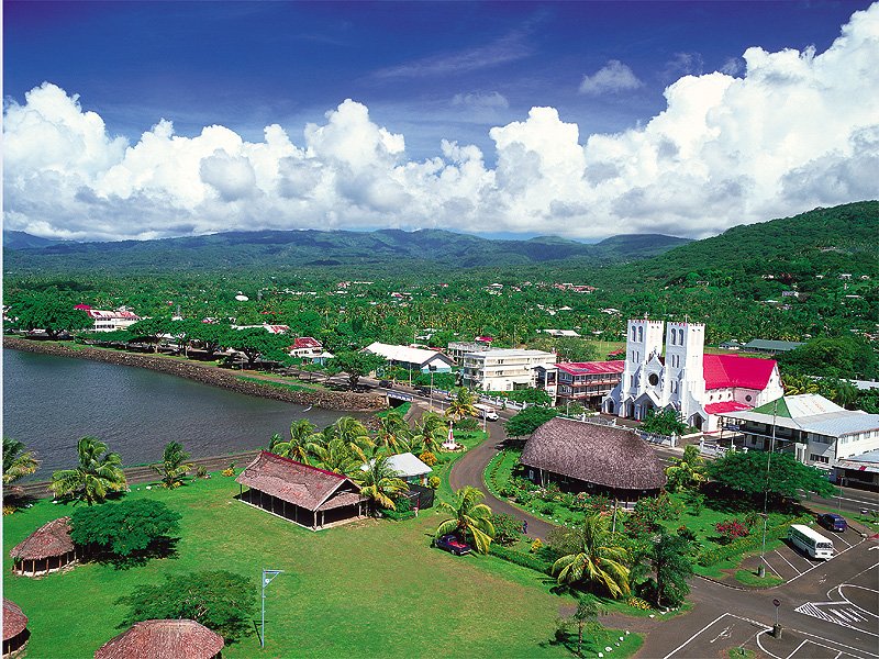 Apia Western Samoa Limanı