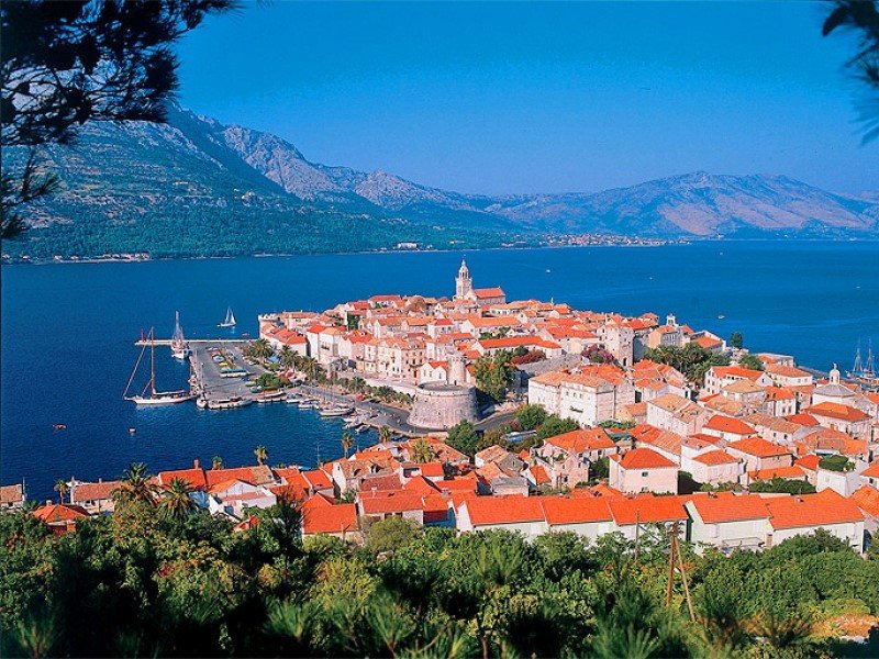 Korcula - Hırvatistan Limanı